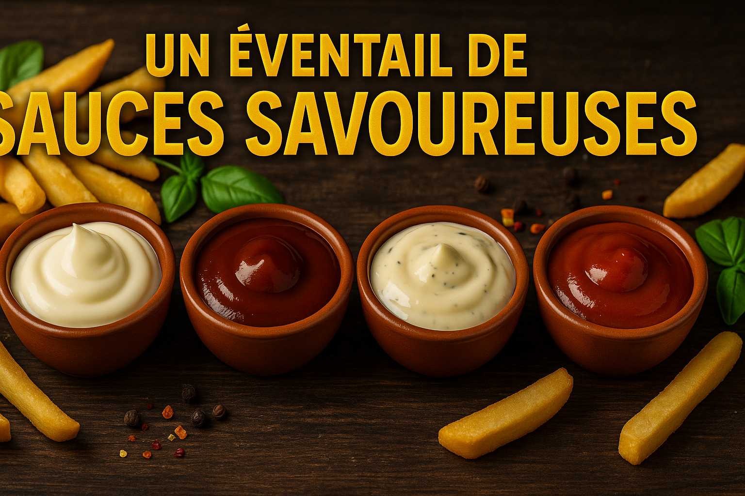 Sauces Savoureuses – L’Art de Personnaliser Votre Menu au Resto Mobile