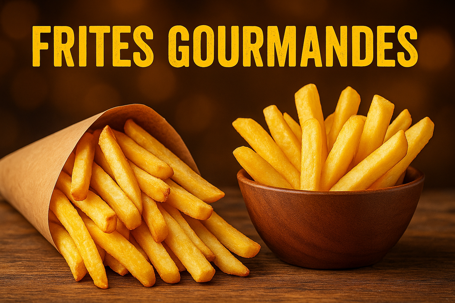 Frites Gourmandes – Le Croustillant Indispensable du Resto Mobile à Orléans